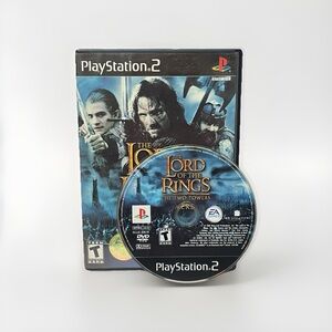 Lord of the Rings: The Two Towers (PlayStation 2(PS2), 2002) Tested - Working